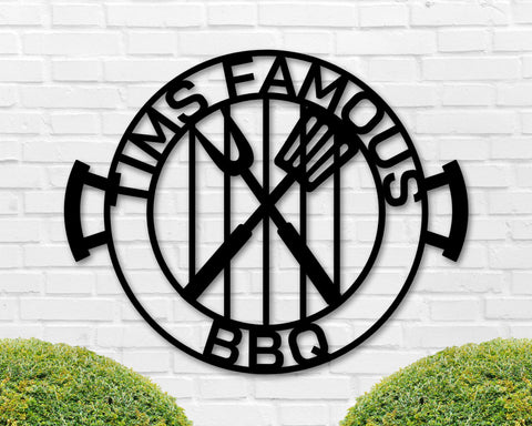 Patio/Grill/Bar Custom Metal Sign