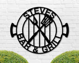 Patio/Grill/Bar Custom Metal Sign