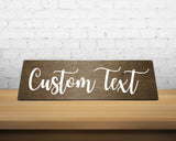Custom Text Wooden Sign, Personalized Wooden Plank, Custom Design Wood Sign, Printed Wood Plank Sign, Home Decor, Housewarming Gift