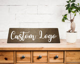 Custom Design Wooden Sign, Custom Logo Wooden Plank, Small Business Wood Sign, Corporate Gifts, Home Decor, Custom Text Printed Wood Sign