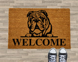 Golden Retriever Doormat, Golden Retriever Welcome Doormat, Golden Retriever Name Mat, Pet Name Rug, Dog Lover Gift, Gift for Pet owner, Dog