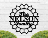 Family Name Custom Metal Sign
