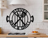 Patio/Grill/Bar Custom Metal Sign