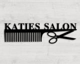Hair Studio Custom Metal Sign