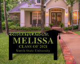 Graduation Name Custom Yard Sign