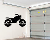 Motorcycle Name Custom Metal Sign