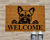 Golden Retriever Doormat, Golden Retriever Welcome Doormat, Golden Retriever Name Mat, Pet Name Rug, Dog Lover Gift, Gift for Pet owner, Dog