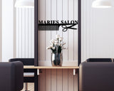 Hair Studio Custom Metal Sign