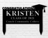 Graduation Name Custom Yard Sign