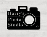 Photo Studio Custom Metal Sign