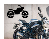 Motorcycle Name Custom Metal Sign