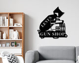 Armory Name Custom Metal Sign