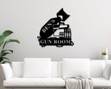 Black Friday, Cyber Monday Sale, Armory Sign, Gun Room Sign, Gun Shop Sign, Shooting Range Sign, Personalized Gun Name, 2nd Amendment Sign