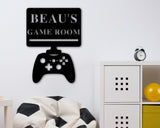Gamer Room Name Custom Metal Sign