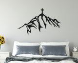 Cross Art Metal Sign