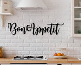Bon Appetit Custom Metal Sign