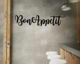 Bon Appetit Custom Metal Sign