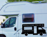 Camper Name Custom Metal Sign