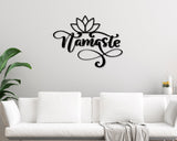 Namaste Metal Sign