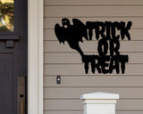 Trick or Treat Halloween Custom Metal Sign
