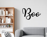 Boo Halloween Custom Metal Sign