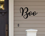 Boo Halloween Custom Metal Sign