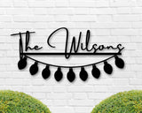 Christmas Names Custom Metal Sign