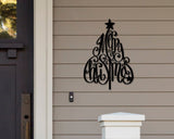 Merry Christmas Custom Metal Sign