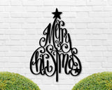 Merry Christmas Custom Metal Sign