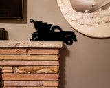 Christmas Tree Truck Custom Metal Sign
