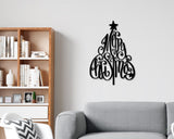 Merry Christmas Custom Metal Sign