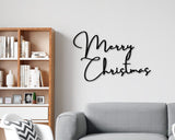 Merry Christmas Custom Metal Sign