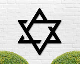 Star of David Custom Metal Sign