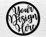 Upload Your Design Custom Metal Sign